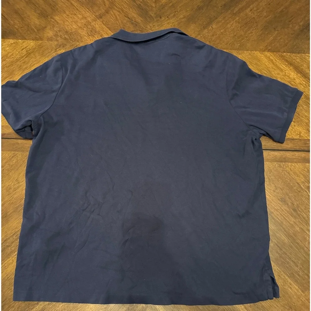 Polo Ralph Lauren Navy‎ Blue Classic Fit Polo Shirt Mens XL |W1